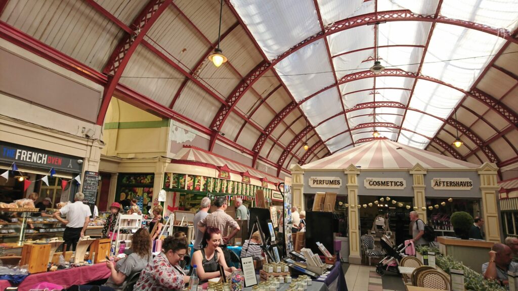 The Make and Mend Market in Newcastle's Grainger Market